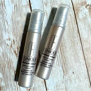 CLINIQUE Smart Custom-Repair Serum Travel Bundle - NEW